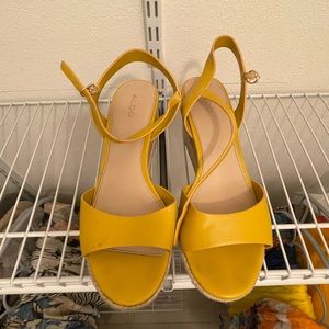 Aldo wedge sandals